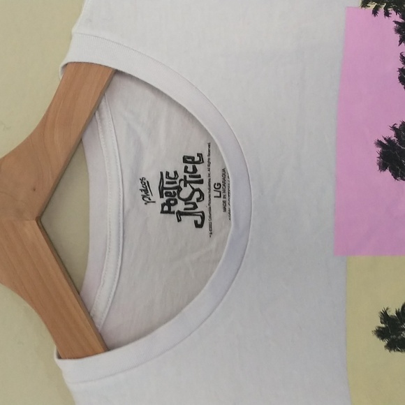 Tupac Shakur Poetic Justice Tie dye T Shirt 90s Y2K Vintage Retro - Picture 3 of 5